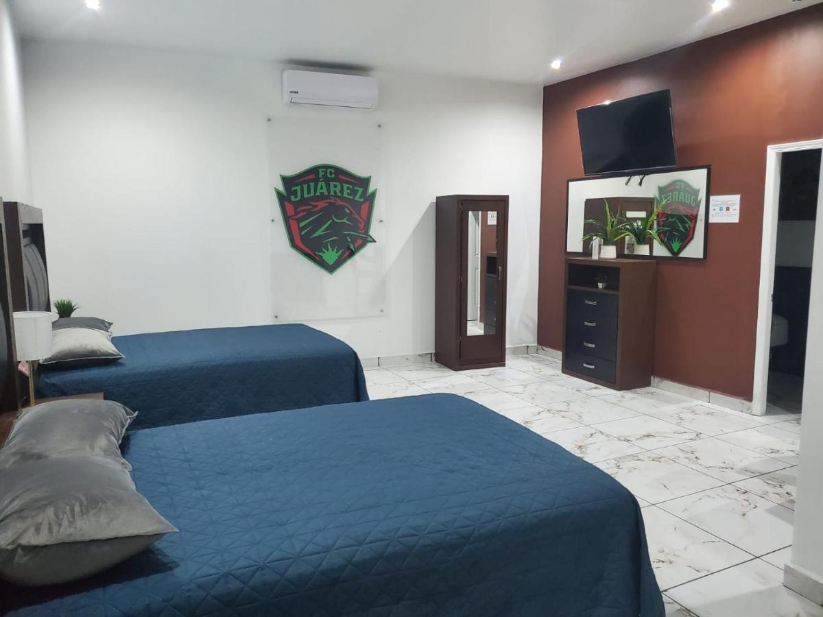 Suites Motel La Frontera ซิวดัด ฮัวเรซ ภายนอก รูปภาพ